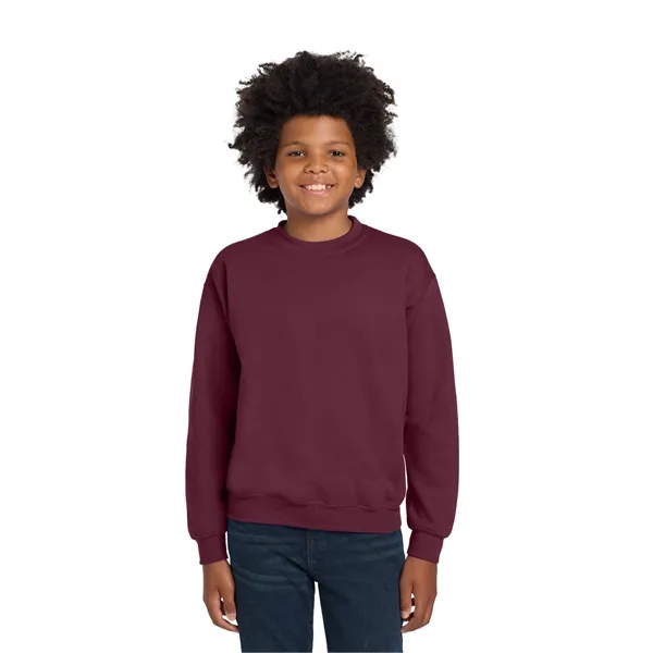 Gildan Youth Heavy Blend Crewneck Sweatshirt. - Gildan Youth Heavy Blend Crewneck Sweatshirt. - Image 18 of 49