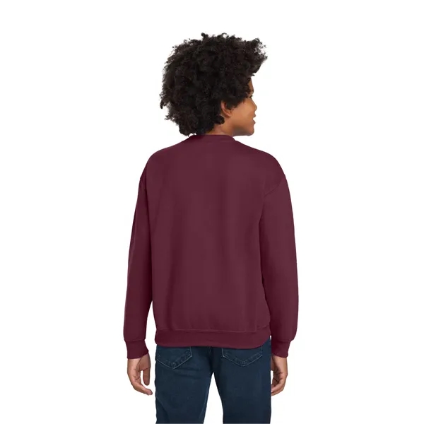 Gildan Youth Heavy Blend Crewneck Sweatshirt. - Gildan Youth Heavy Blend Crewneck Sweatshirt. - Image 20 of 49