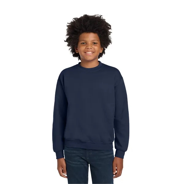 Gildan Youth Heavy Blend Crewneck Sweatshirt. - Gildan Youth Heavy Blend Crewneck Sweatshirt. - Image 26 of 49