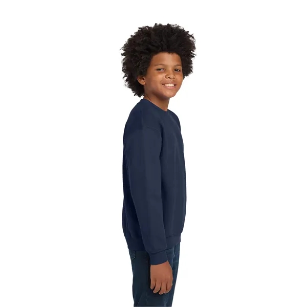 Gildan Youth Heavy Blend Crewneck Sweatshirt. - Gildan Youth Heavy Blend Crewneck Sweatshirt. - Image 30 of 49