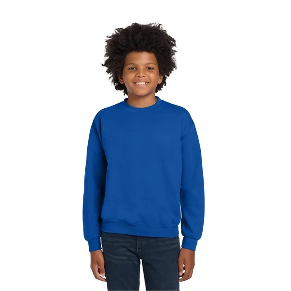 Gildan Youth Heavy Blend Crewneck Sweatshirt. - Gildan Youth Heavy Blend Crewneck Sweatshirt. - Image 38 of 49