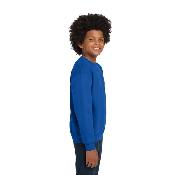 Gildan Youth Heavy Blend Crewneck Sweatshirt. - Gildan Youth Heavy Blend Crewneck Sweatshirt. - Image 42 of 49