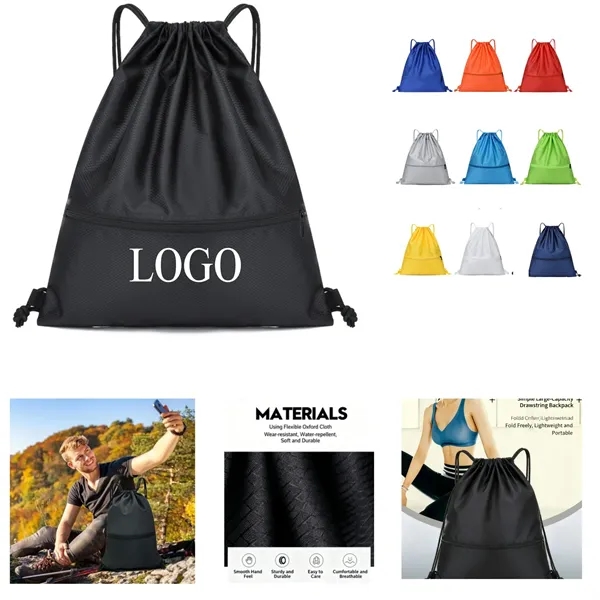 Sports Fitness Drawstring Bag - Sports Fitness Drawstring Bag - Image 0 of 14