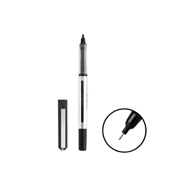 Black Ink Rollerball Pens Quick-Dry Writing Instruments - Black Ink Rollerball Pens Quick-Dry Writing Instruments - Image 6 of 7