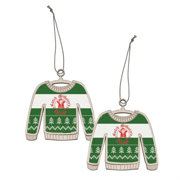 Ugly Sweater Holiday Ornament (2-Sided) - Ugly Sweater Holiday Ornament (2-Sided) - Image 0 of 23