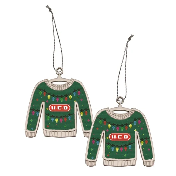 Ugly Sweater Holiday Ornament (2-Sided) - Ugly Sweater Holiday Ornament (2-Sided) - Image 19 of 23