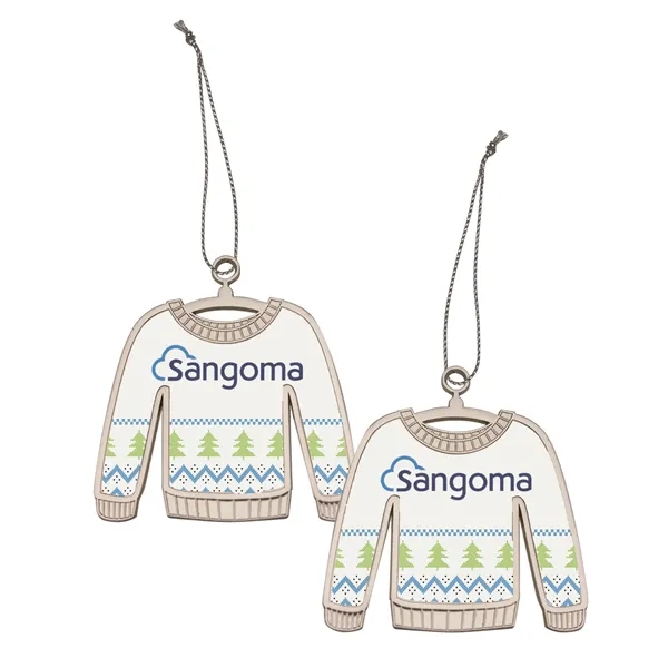 Ugly Sweater Holiday Ornament (2-Sided) - Ugly Sweater Holiday Ornament (2-Sided) - Image 22 of 23