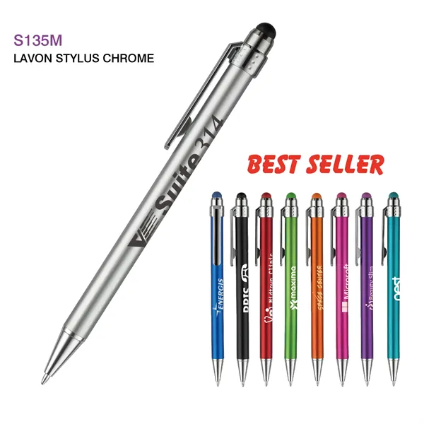 Lavon Stylus Chrome Pen - Lavon Stylus Chrome Pen - Image 0 of 9