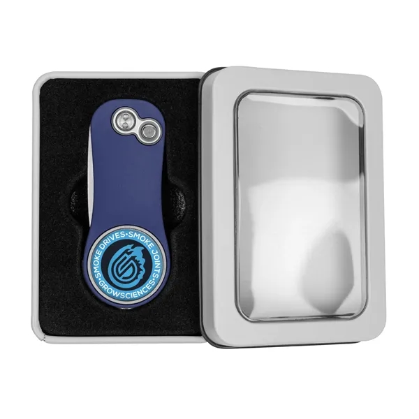 Pitchfix Hybrid 2.0 Golf Divot Tool in Window Tin - Pitchfix Hybrid 2.0 Golf Divot Tool in Window Tin - Image 15 of 16