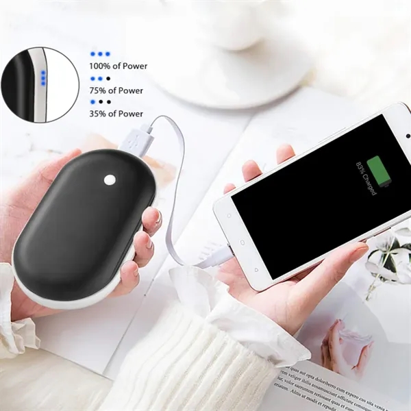 Portable Hand Warmer and Power Bank - Portable Hand Warmer and Power Bank - Image 4 of 7
