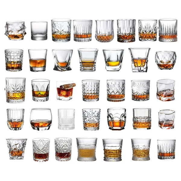 9Oz.Unique Twist Design Whiskey Glass - 9Oz.Unique Twist Design Whiskey Glass - Image 2 of 6