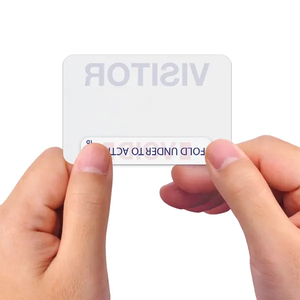 TEMPbadge ONEstep Expiring Badges, Hand-writable, 1-Day - TEMPbadge ONEstep Expiring Badges, Hand-writable, 1-Day - Image 3 of 4