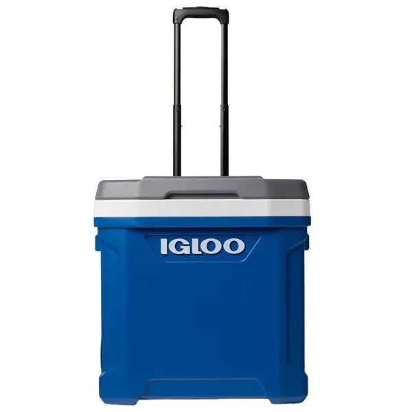 IGLOO Latitude 60 Qt Roller Cooler with Telescoping Handle - IGLOO Latitude 60 Qt Roller Cooler with Telescoping Handle - Image 3 of 6