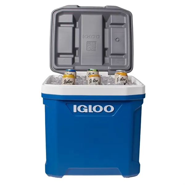 IGLOO Latitude 60 Qt Roller Cooler with Telescoping Handle - IGLOO Latitude 60 Qt Roller Cooler with Telescoping Handle - Image 5 of 6