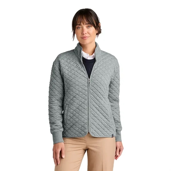 Brooks Brothers® Women's Diamond Quilt Full-Zip - Brooks Brothers® Women's Diamond Quilt Full-Zip - Image 2 of 4