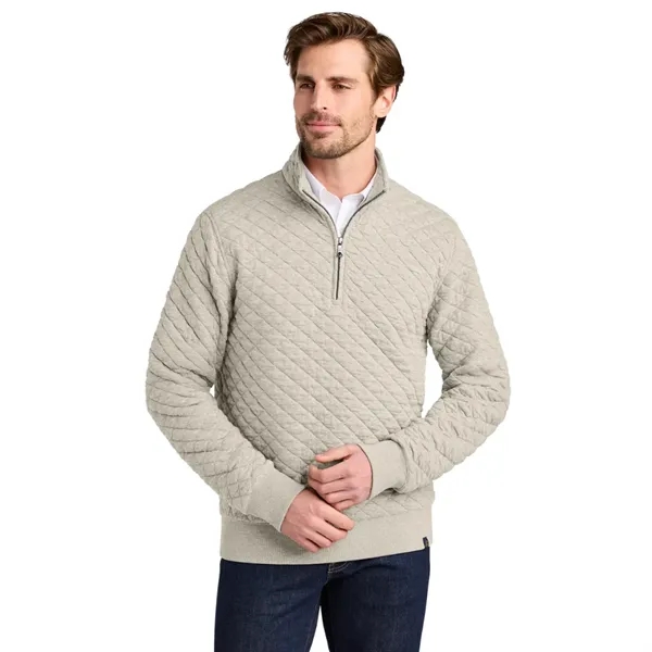 Brooks Brothers® Diamond Quilt 1/4-Zip - Brooks Brothers® Diamond Quilt 1/4-Zip - Image 4 of 4