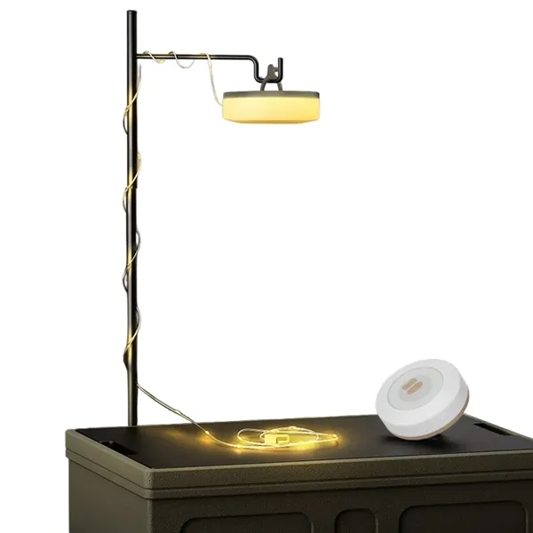 Portable Camping Lantern LED Colorful Tent Festival Light - Portable Camping Lantern LED Colorful Tent Festival Light - Image 1 of 4