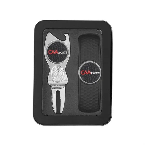 Custom SNAPS and Divot Tool Golf Gift Set
