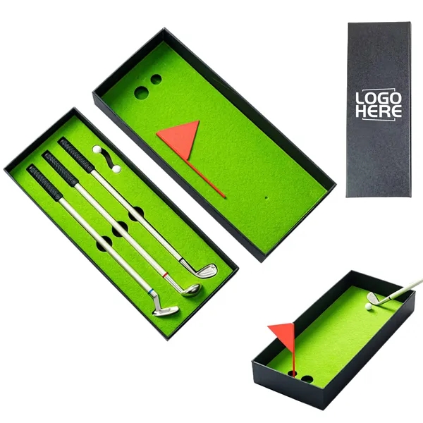 Golf Club Pen Gift Set - Golf Club Pen Gift Set - Image 0 of 2