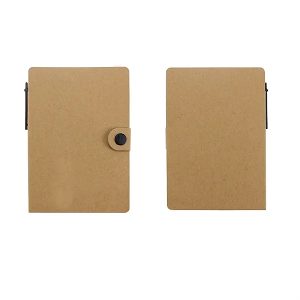 Kraft Paper Notebook With Pen - Kraft Paper Notebook With Pen - Image 1 of 3