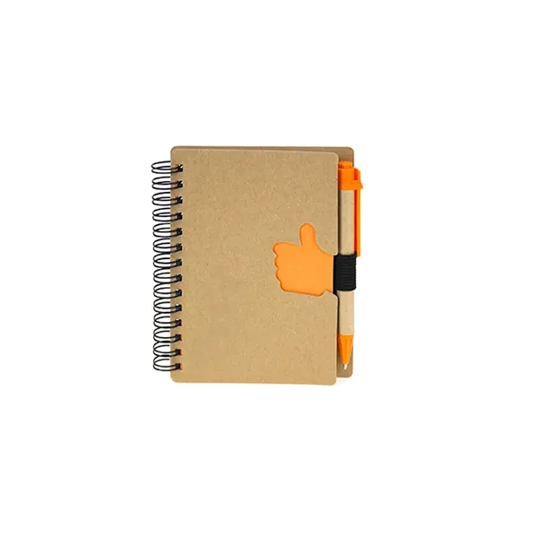 Thumb Shaped Mini Notebook With Pen - Thumb Shaped Mini Notebook With Pen - Image 2 of 6