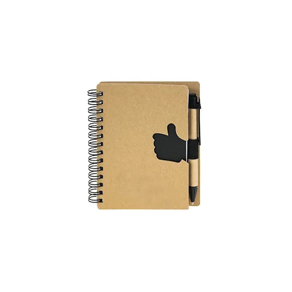 Thumb Shaped Mini Notebook With Pen - Thumb Shaped Mini Notebook With Pen - Image 5 of 6