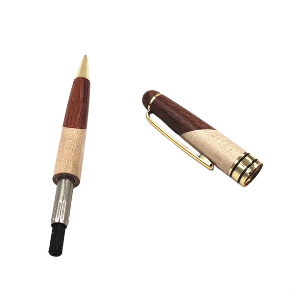 Solid Wood Ballpoint Pen With Box - Solid Wood Ballpoint Pen With Box - Image 4 of 5