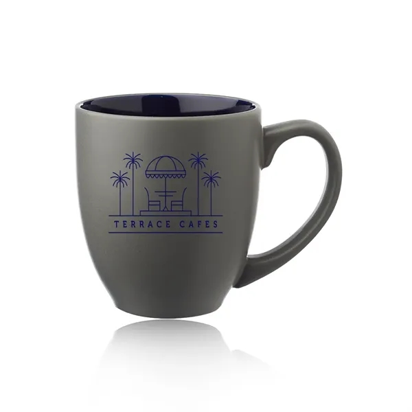 16 oz. Pop Out Bistro Two Tone Coffee Mug - 16 oz. Pop Out Bistro Two Tone Coffee Mug - Image 4 of 12