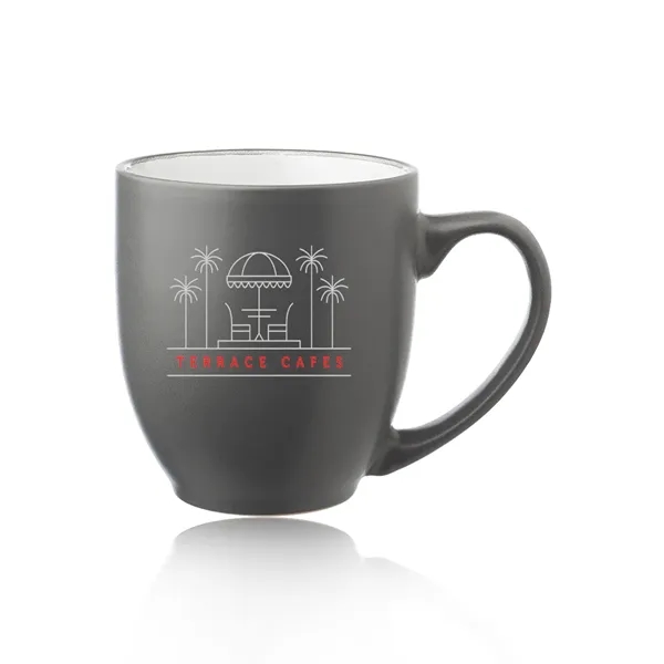 16 oz. Pop Out Bistro Two Tone Coffee Mug - 16 oz. Pop Out Bistro Two Tone Coffee Mug - Image 10 of 12