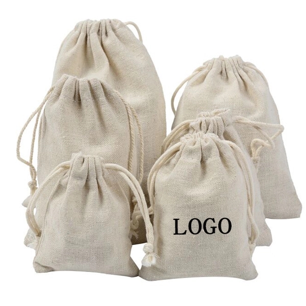 Quality Cotton Drawstring Bags - Quality Cotton Drawstring Bags - Image 5 of 6