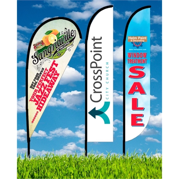 Zoom 4 13ft Double Sided Flag w/ Stand - Zoom 4 13ft Double Sided Flag w/ Stand - Image 0 of 0