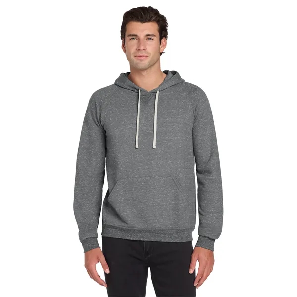 Jerzees Snow Heather French Terry Raglan Hoodie - Jerzees Snow Heather French Terry Raglan Hoodie - Image 4 of 29