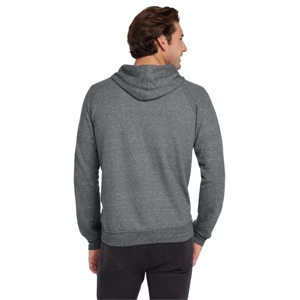 Jerzees Snow Heather French Terry Raglan Hoodie - Jerzees Snow Heather French Terry Raglan Hoodie - Image 6 of 29