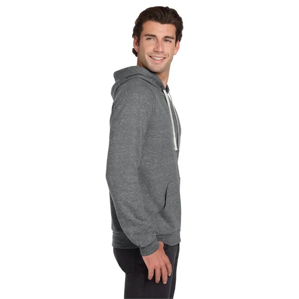 Jerzees Snow Heather French Terry Raglan Hoodie - Jerzees Snow Heather French Terry Raglan Hoodie - Image 7 of 29