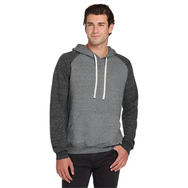 Jerzees Snow Heather French Terry Raglan Hoodie - Jerzees Snow Heather French Terry Raglan Hoodie - Image 9 of 29