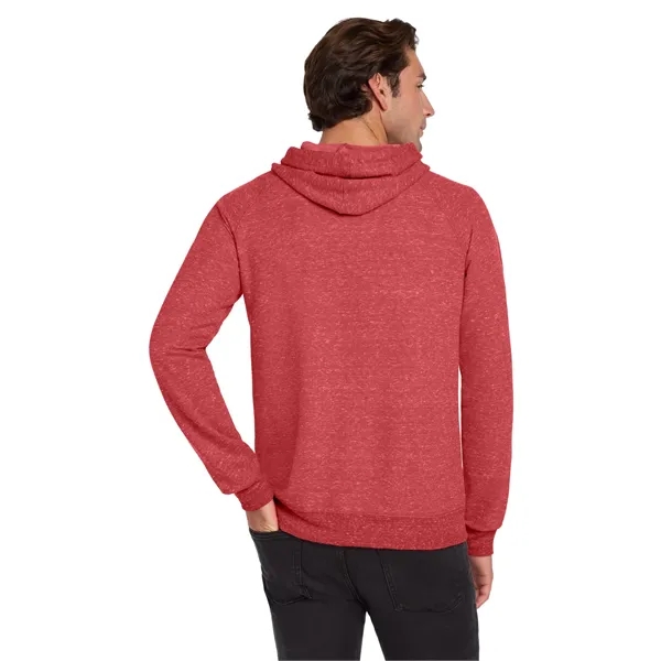 Jerzees Snow Heather French Terry Raglan Hoodie - Jerzees Snow Heather French Terry Raglan Hoodie - Image 21 of 29