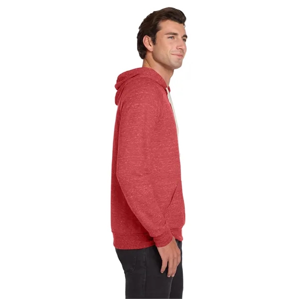 Jerzees Snow Heather French Terry Raglan Hoodie - Jerzees Snow Heather French Terry Raglan Hoodie - Image 22 of 29