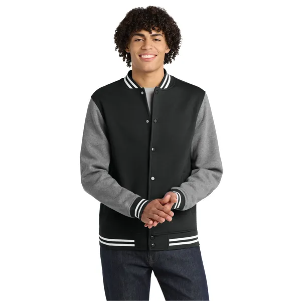 Sport-Tek Fleece Letterman Jacket. - Sport-Tek Fleece Letterman Jacket. - Image 0 of 19