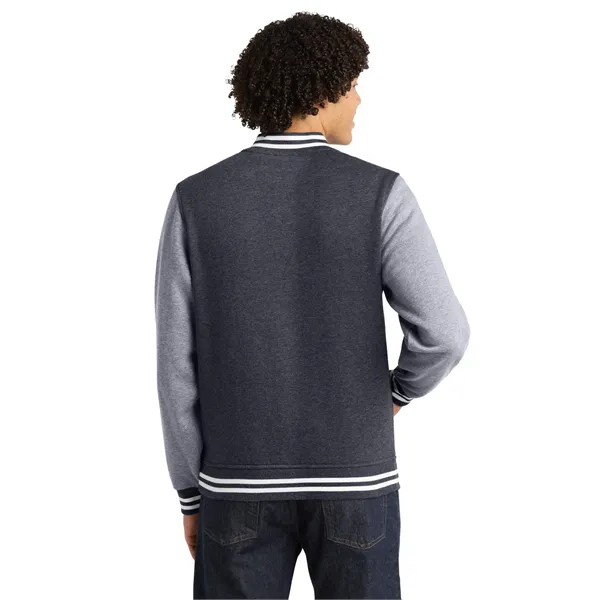 Sport-Tek Fleece Letterman Jacket. - Sport-Tek Fleece Letterman Jacket. - Image 6 of 19