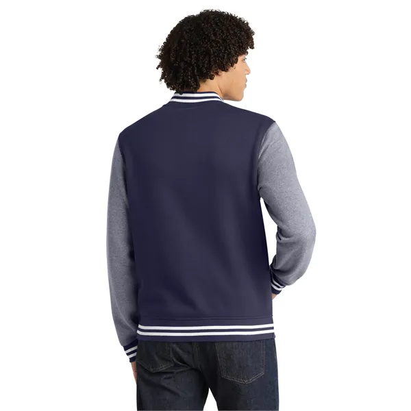 Sport-Tek Fleece Letterman Jacket. - Sport-Tek Fleece Letterman Jacket. - Image 11 of 19