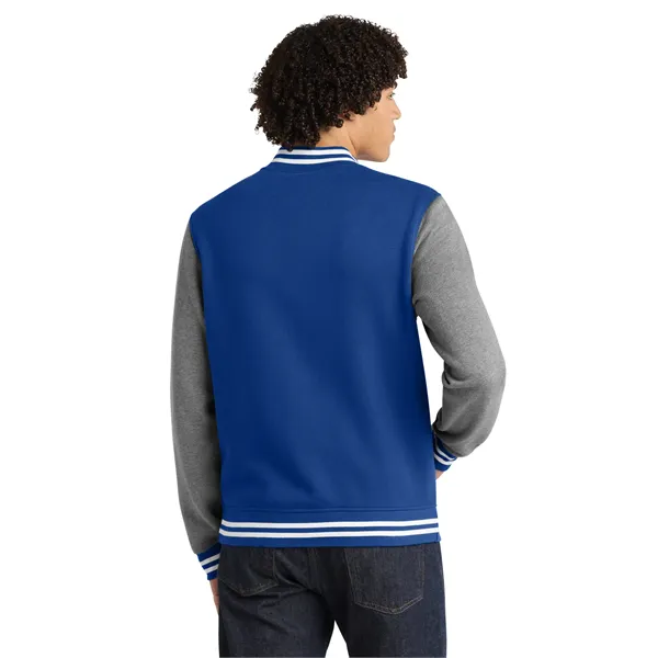 Sport-Tek Fleece Letterman Jacket. - Sport-Tek Fleece Letterman Jacket. - Image 16 of 19