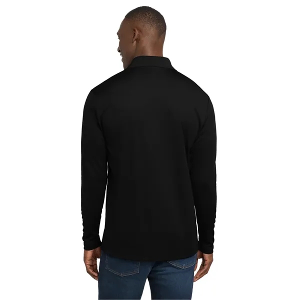 Sport-Tek PosiCharge RacerMesh Long Sleeve Polo. - Sport-Tek PosiCharge RacerMesh Long Sleeve Polo. - Image 1 of 39