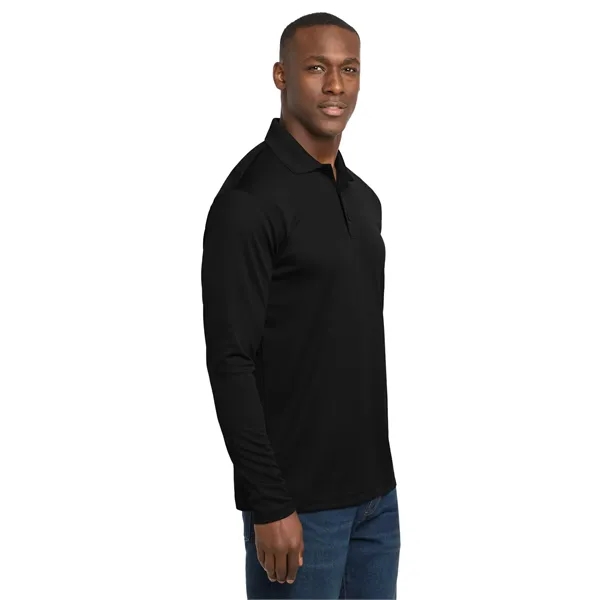 Sport-Tek PosiCharge RacerMesh Long Sleeve Polo. - Sport-Tek PosiCharge RacerMesh Long Sleeve Polo. - Image 2 of 39