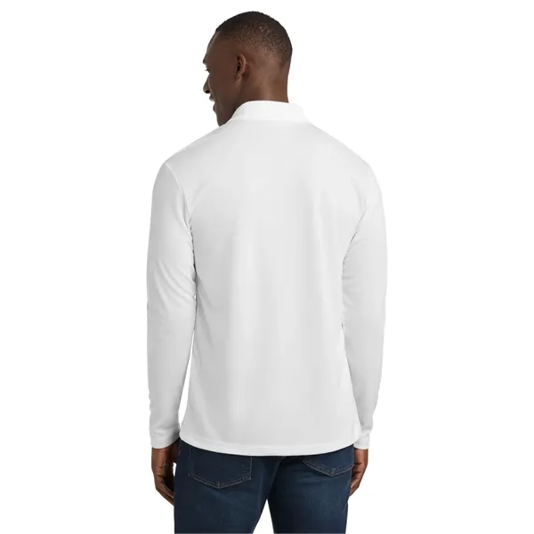 Sport-Tek PosiCharge RacerMesh Long Sleeve Polo. - Sport-Tek PosiCharge RacerMesh Long Sleeve Polo. - Image 37 of 39