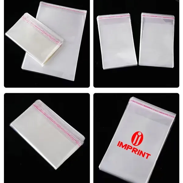 Clear Self Sealing Cellophane Bags - Clear Self Sealing Cellophane Bags - Image 0 of 3