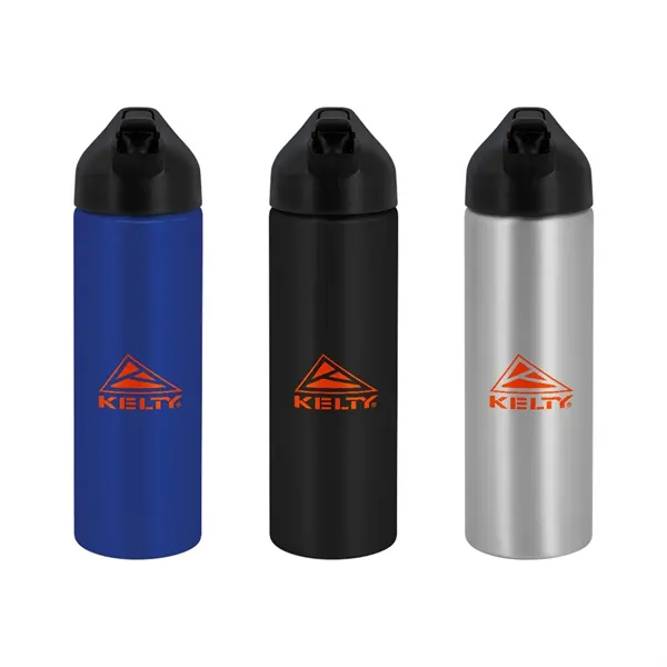 EasyFlow Recycled Aluminum Bottle w Straw Lid - EasyFlow Recycled Aluminum Bottle w Straw Lid - Image 0 of 0