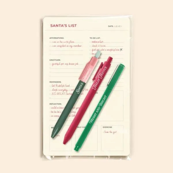 SANTA'S TO-DO LIST PEN MAILER - SANTA'S TO-DO LIST PEN MAILER - Image 0 of 2