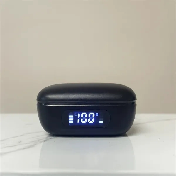 Wireless Earbuds with Digital Display - Wireless Earbuds with Digital Display - Image 2 of 3