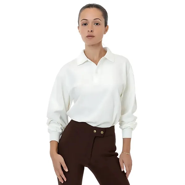 Polo Unisex Long Sleeve - Polo Unisex Long Sleeve - Image 1 of 8