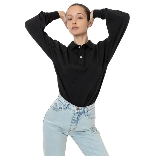 Polo Unisex Long Sleeve - Polo Unisex Long Sleeve - Image 2 of 8